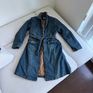 padded jeans jacket stunning , made in Europe brand ! Size Large - L